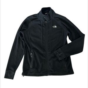 The North Face black fleece jacket size medium